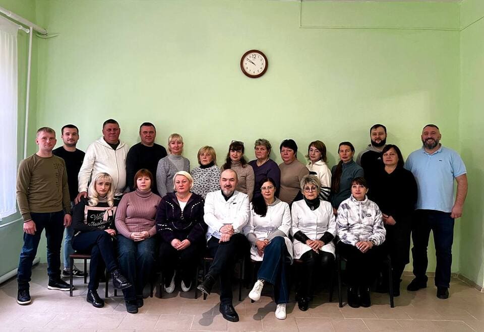 Команда фахівців Центру психосоціальної реабілітації КНТ «ДБКЛ ПД» ДОР у Дніпрі